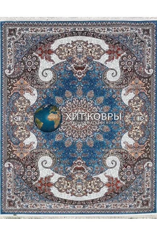 Иранский ковер Rishim 36165 Голубой